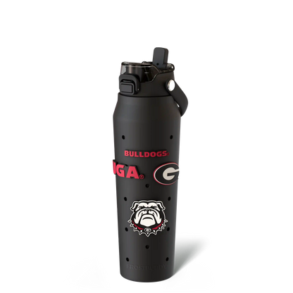Bottle Buddy 32oz | Georgia Bulldogs | Skin + Budz Bundle