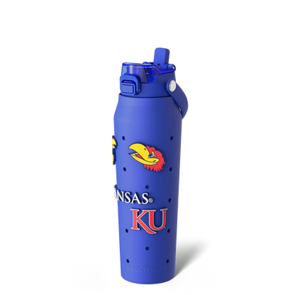 Bottle Buddy 32oz | Kansas Jayhawks | Skin + Budz Bundle