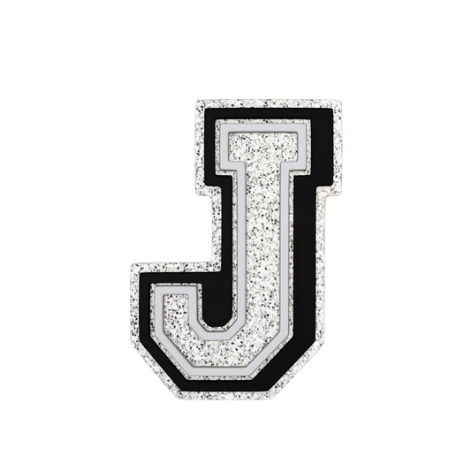 Budz | Silver Letter J