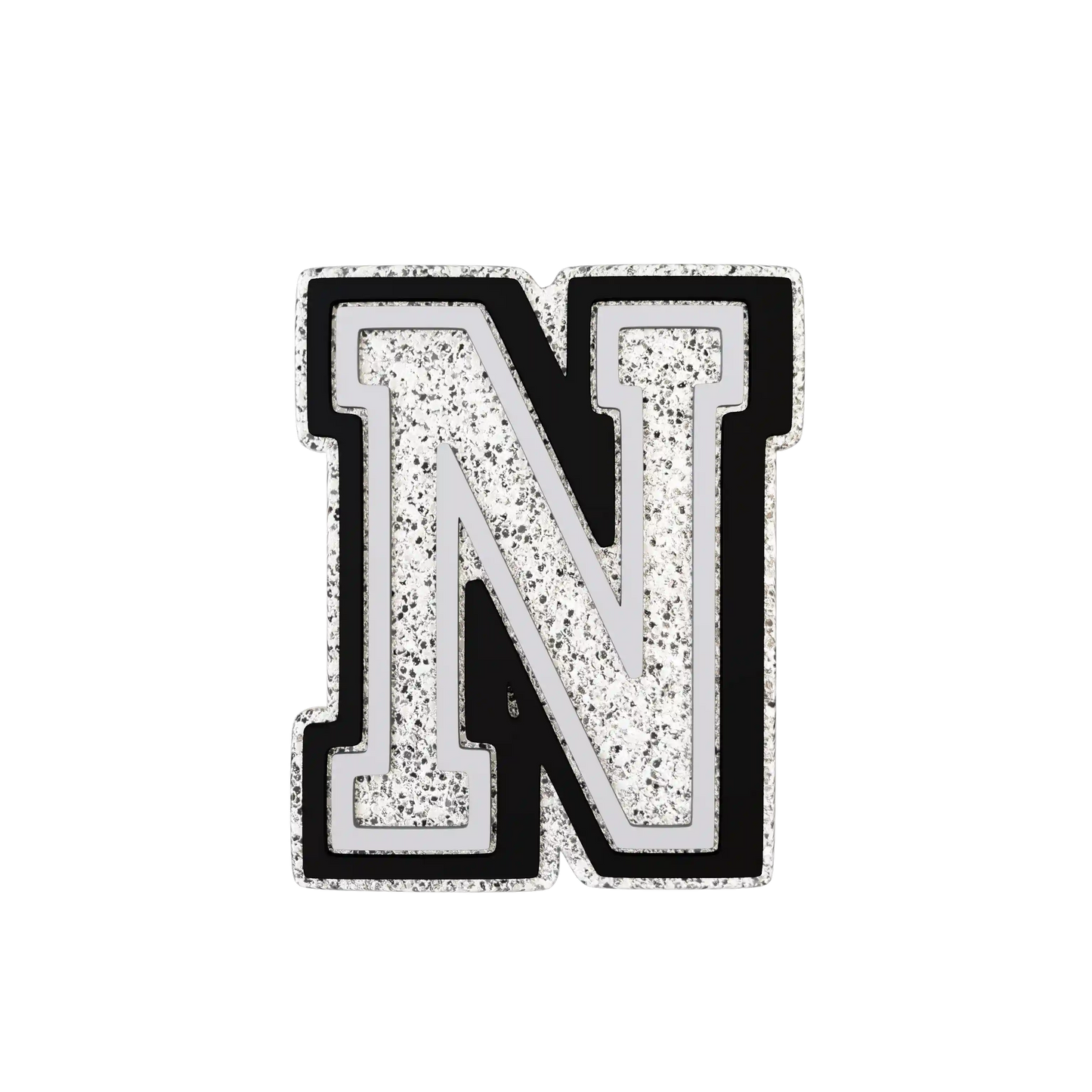 Budz | Silver Letter N