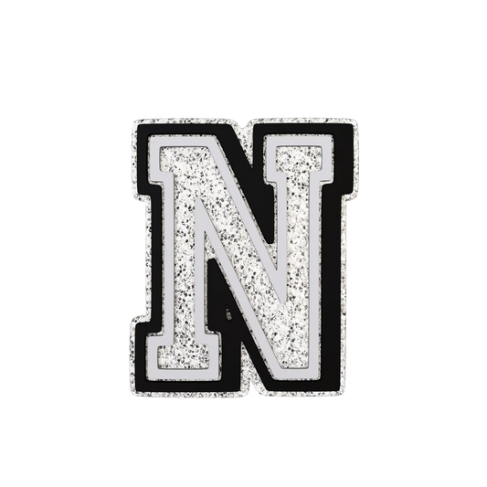 Budz | Silver Letter N