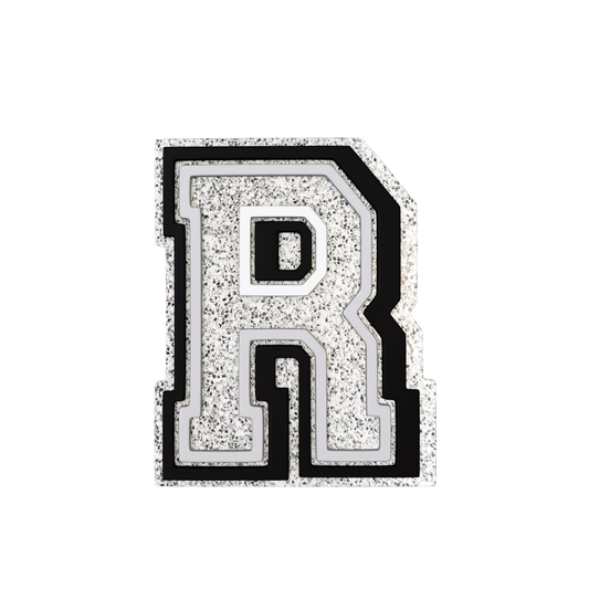 Budz | Silver Letter R
